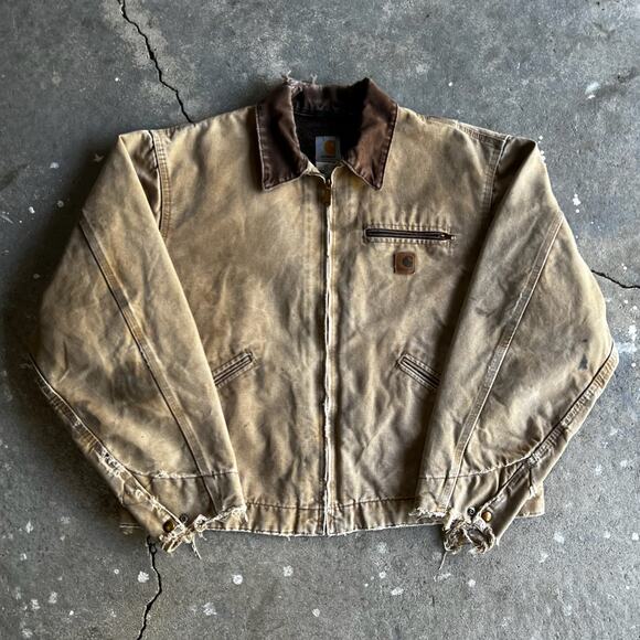 Carhartt Other - Carhartt J97 CML brown detroit work wear jacket